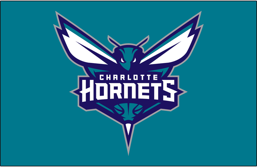 Charlotte Hornets 2014-Pres Primary Dark Logo iron on transfers for fabric